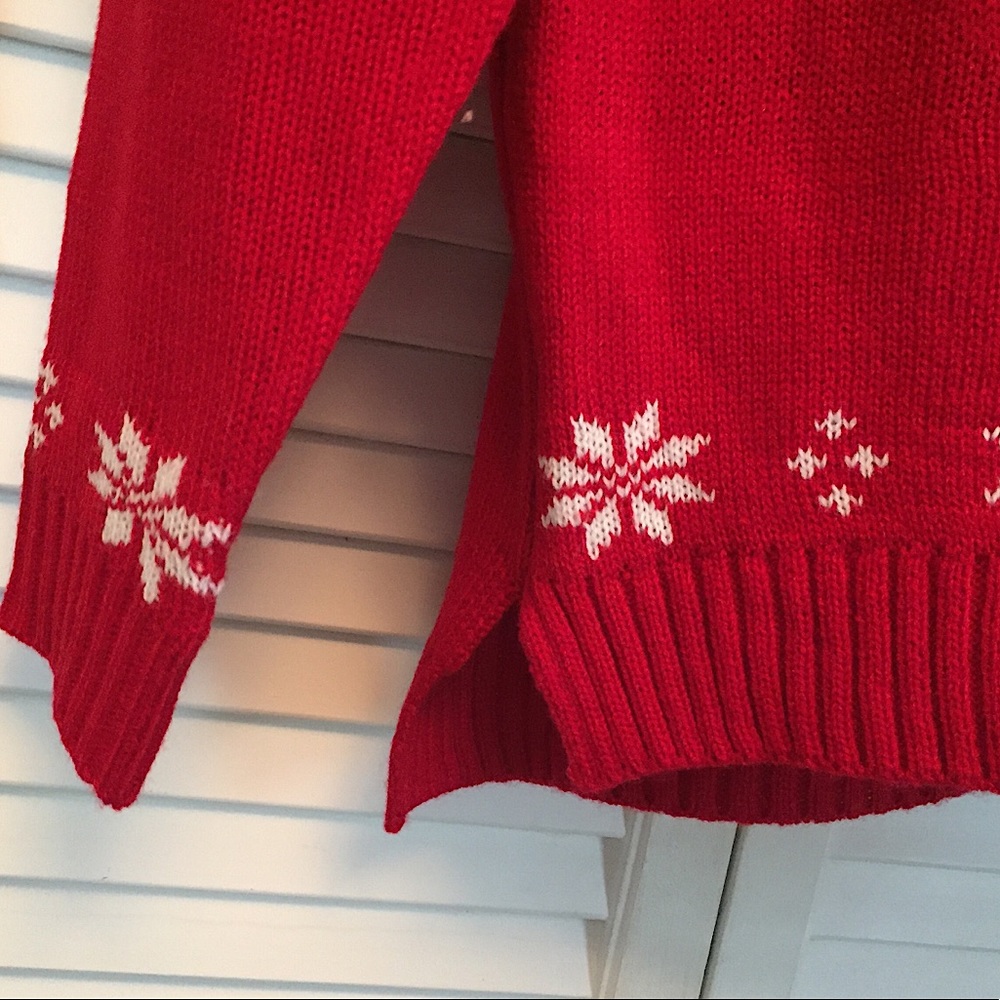 🎄 NWOT "It's Our Time" Christmas Owl Crewneck Sweater (L)🎄 - Picture 5 of 9